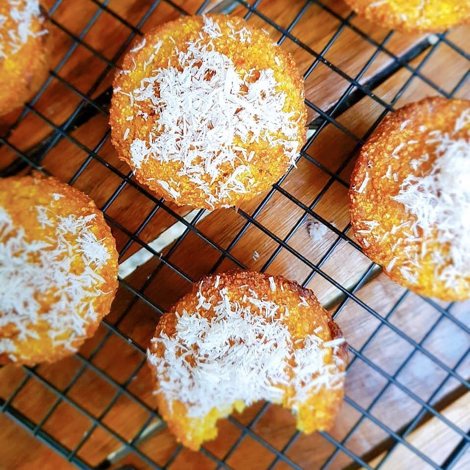 Receita bolinho de milho funcional Personal Chef Carol Machado