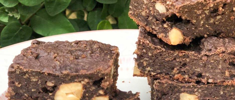 Receita Brownie Funcional Batata Doce e Cacau - Cardápio Saudável