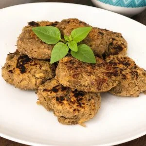 Hambúrger de lentilha Receita Personal Chef Cami Souza