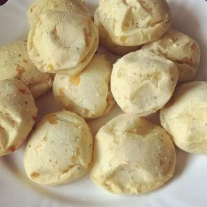 Pão de queijo funcional de batata doce- Saudável Receitas