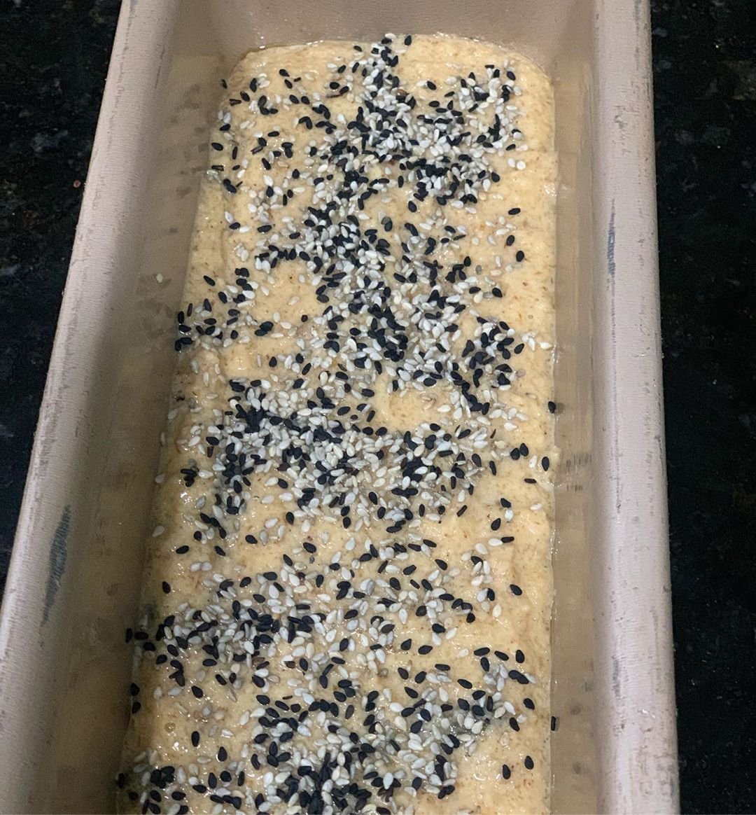 Pão de sementes sem glúten