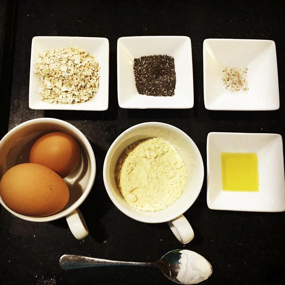 Pão de frigideira integral e proteico - Receita Rafaela Costa