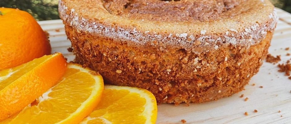 Receita de bolo de laranja