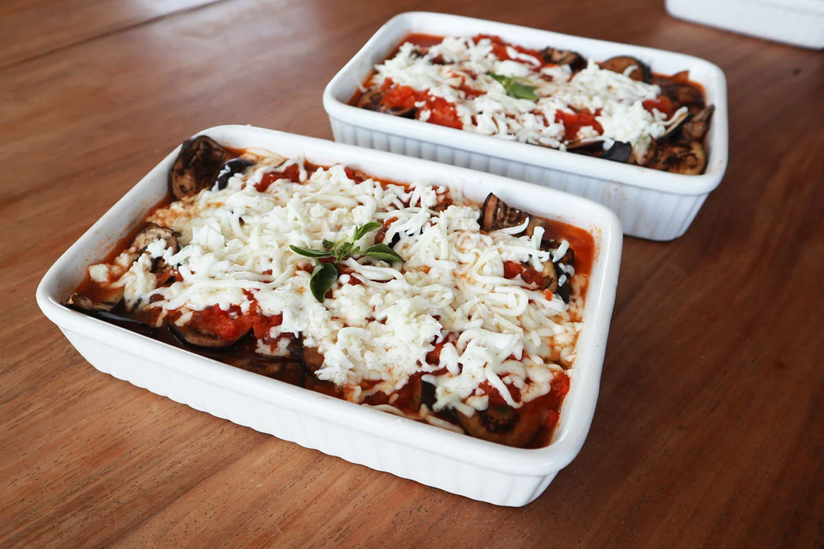 Lasanha de berinjela receita