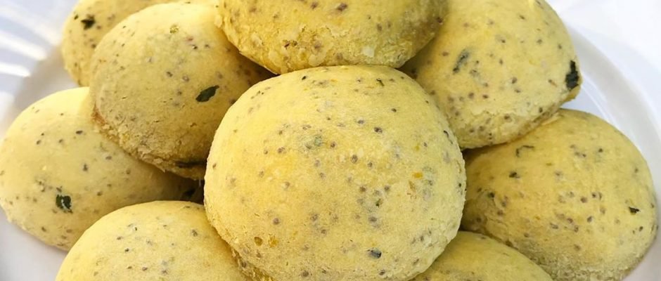 receita de mini pão de batata doce