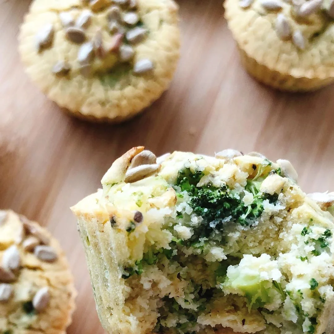 Receita de muffin salgado