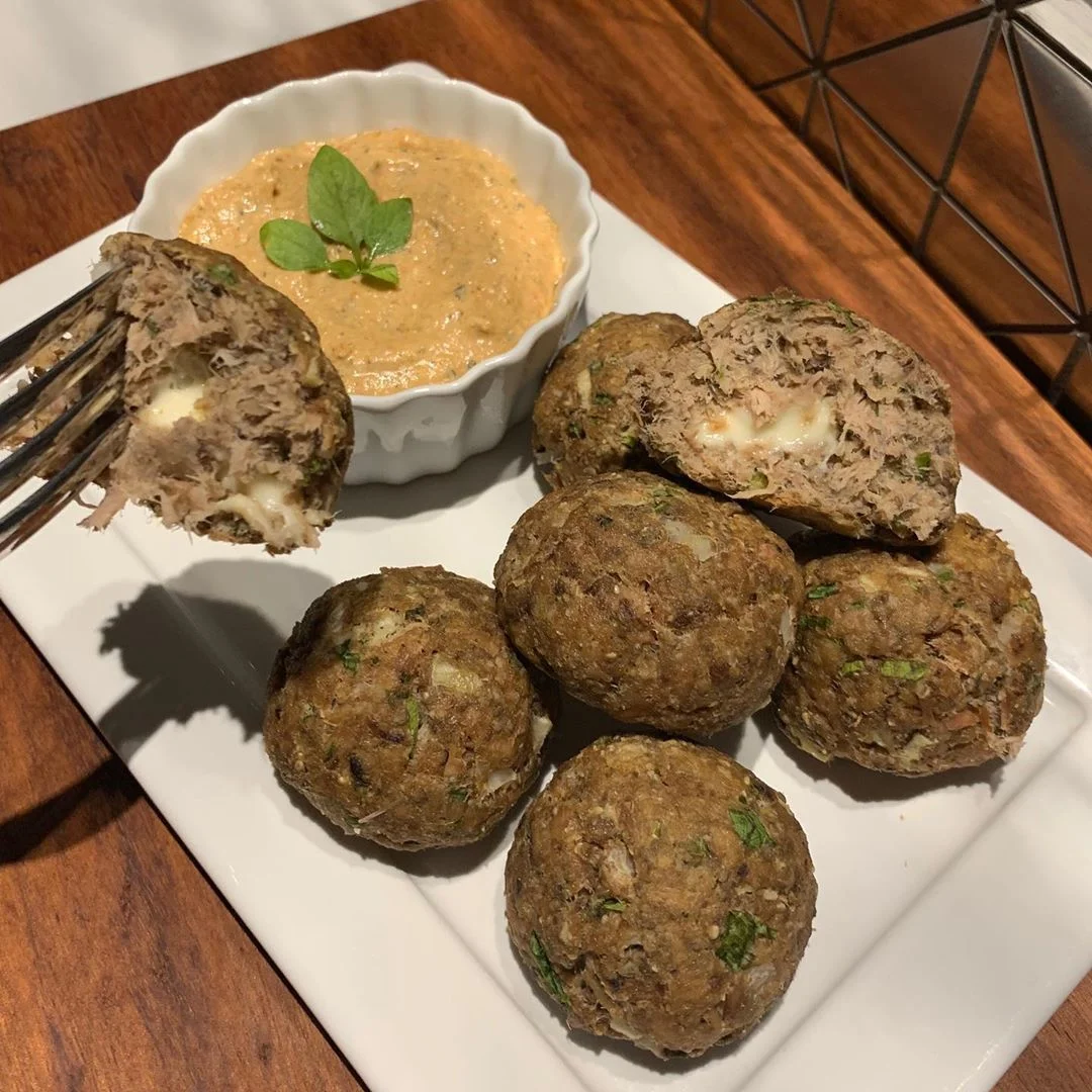 receita de bolinho de atum