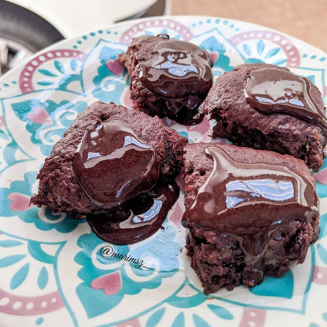 Receita de brownie saudável