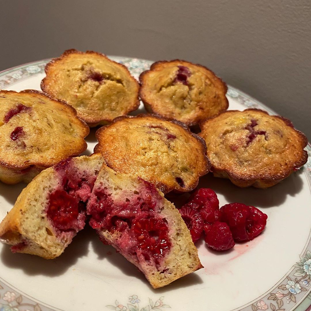 Receita de muffin de frutas vermelhas