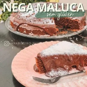 Receita de nega maluca sem gluten