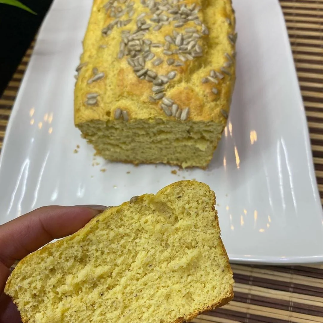 Receita de pão de farinha de grão de bico