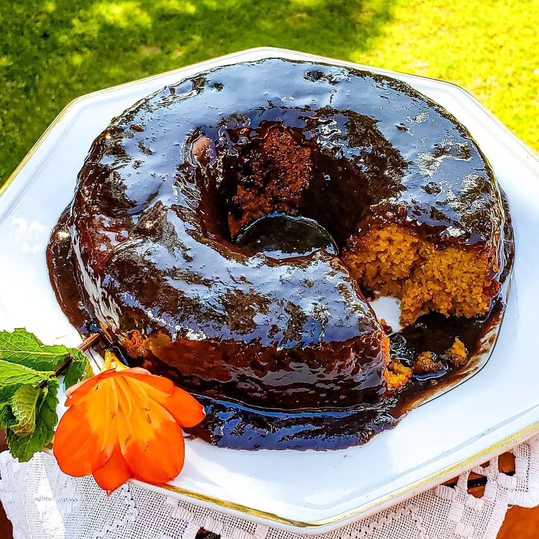 BOLO DE CENOURA SEM GLÚTEN E SEM LACTOSE