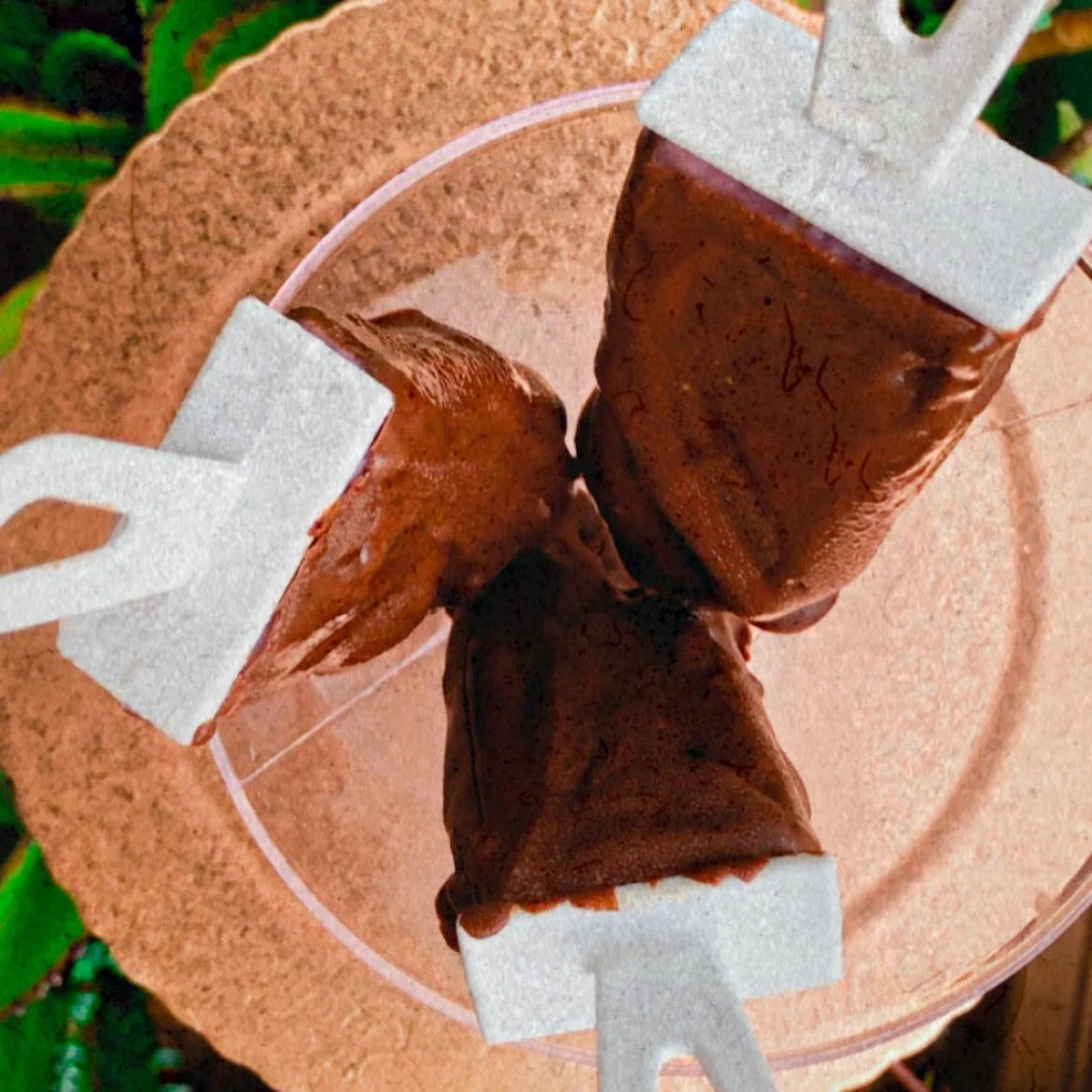 Receita de picolé vegetariano