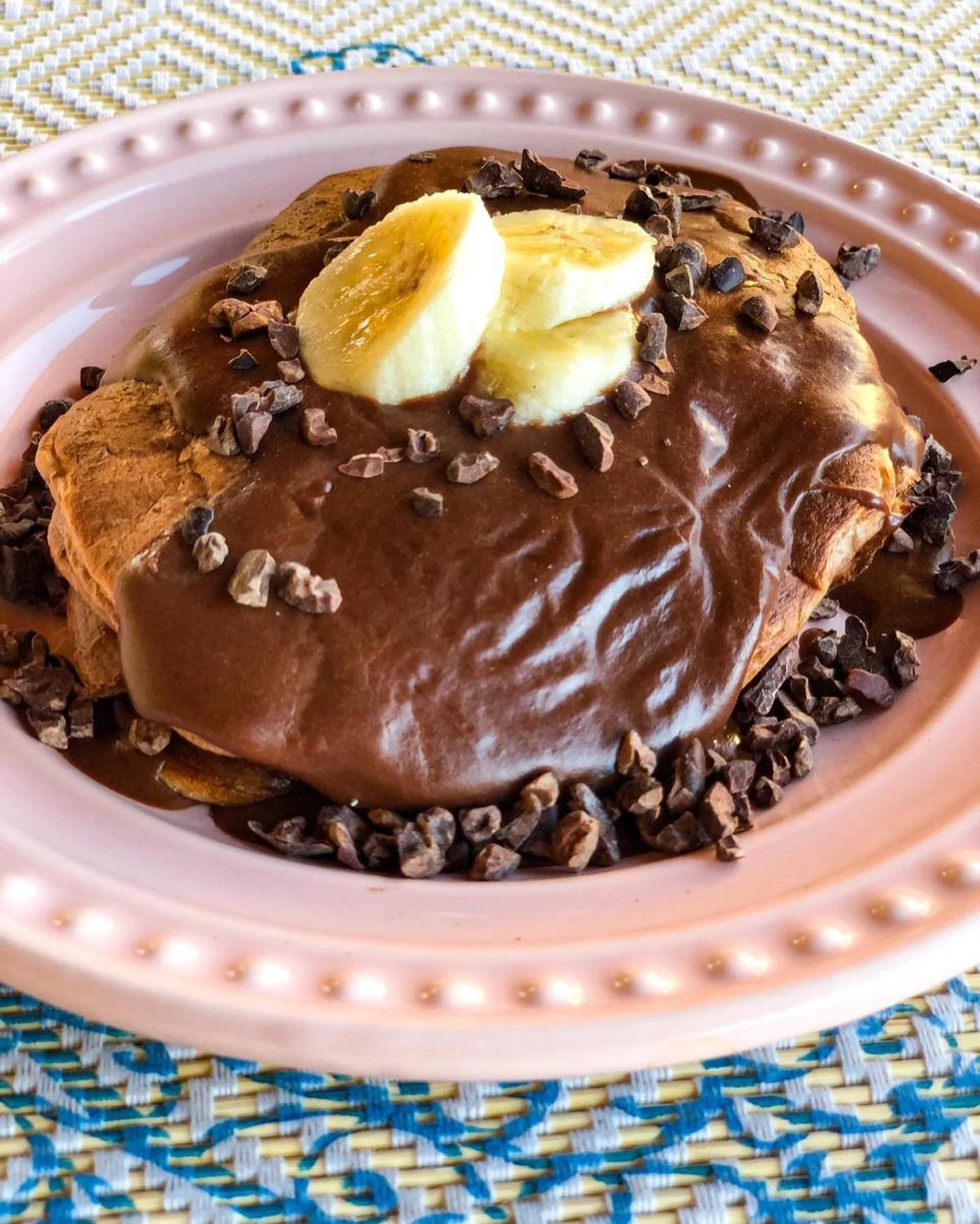 Panqueca de banana com whey protein