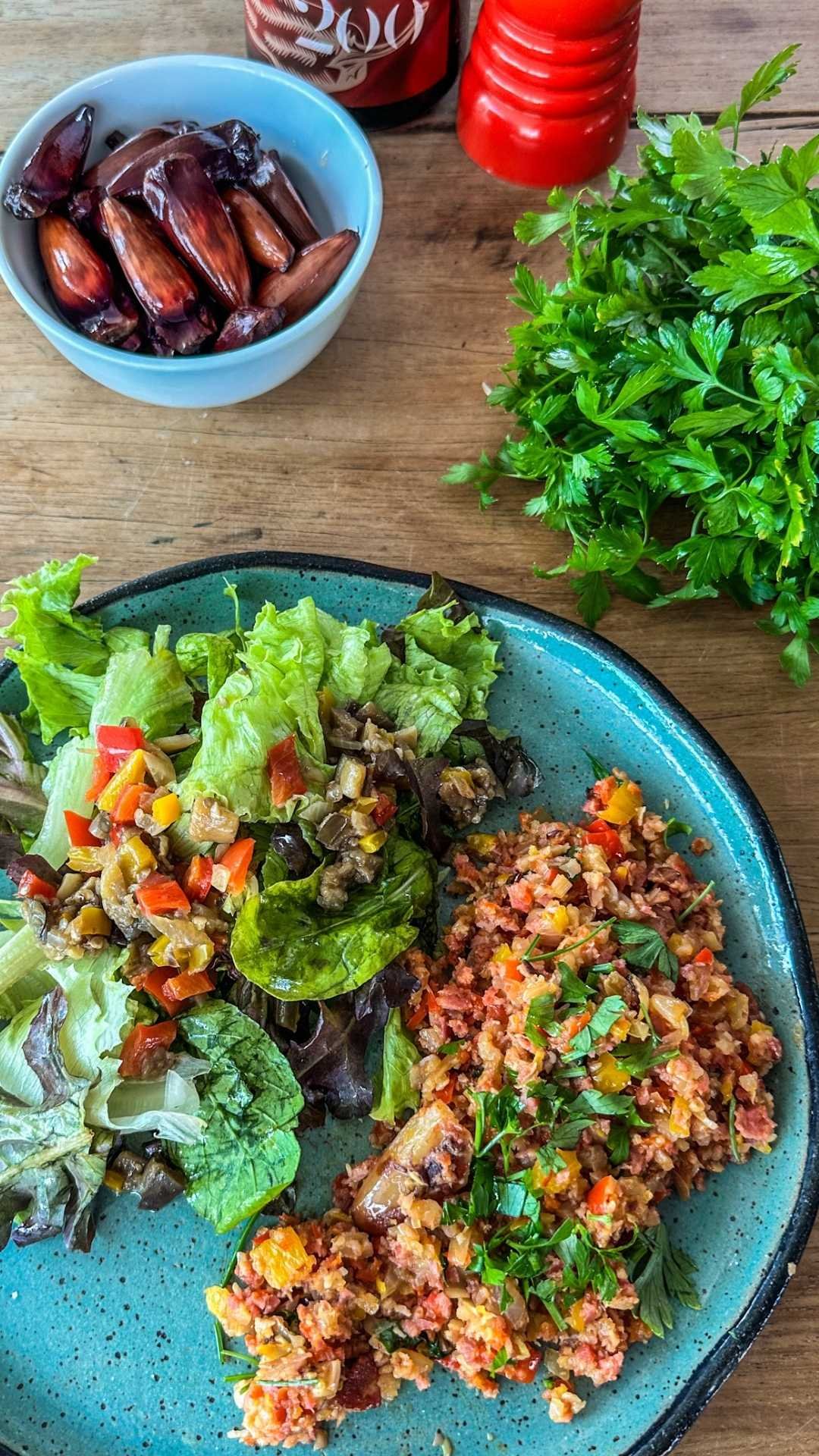 receita keto pacoca de pinhao receita