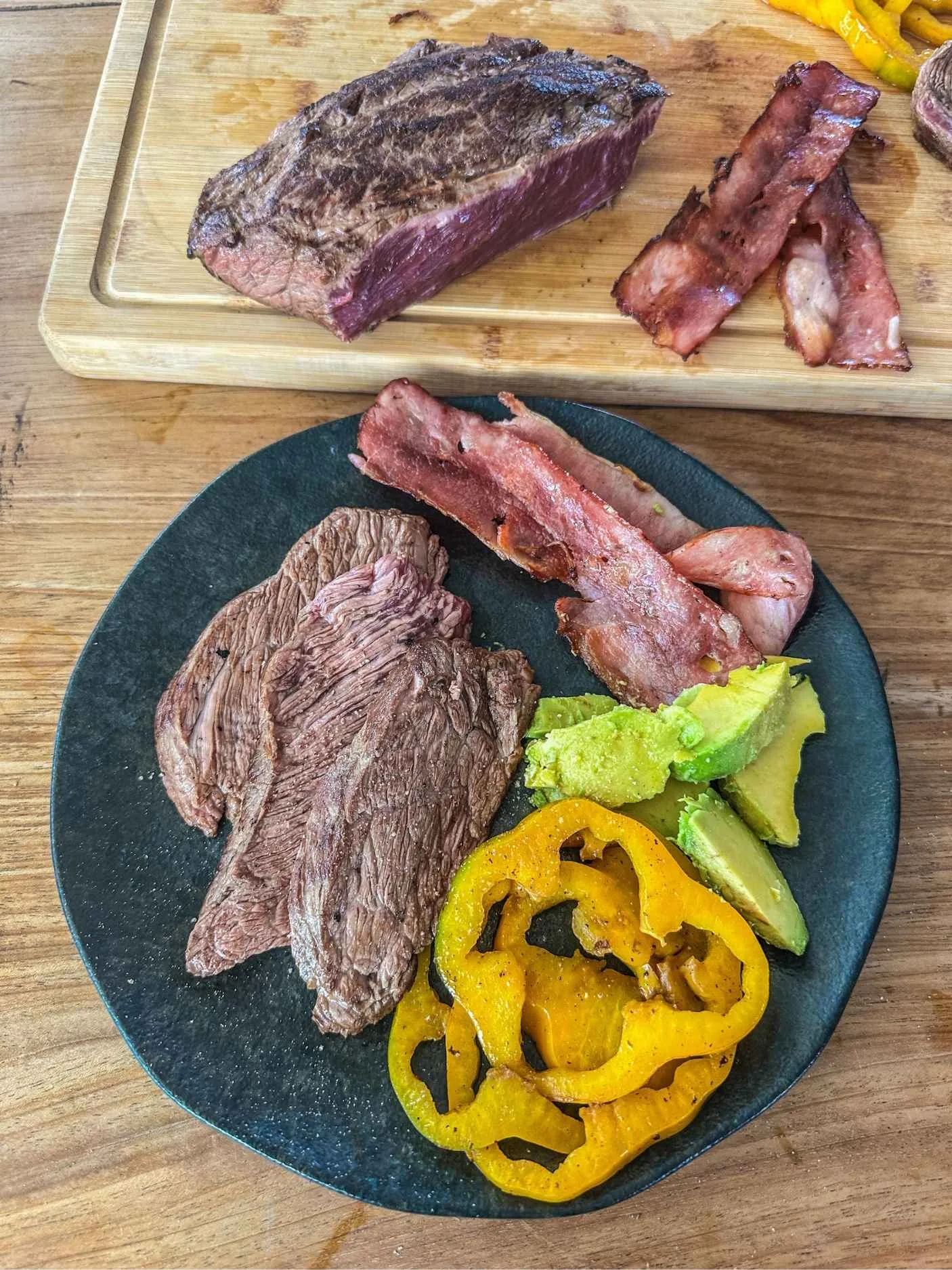 Imagem do prato que almocei para quebrar o jejum intermitente de 36 horas ou mais